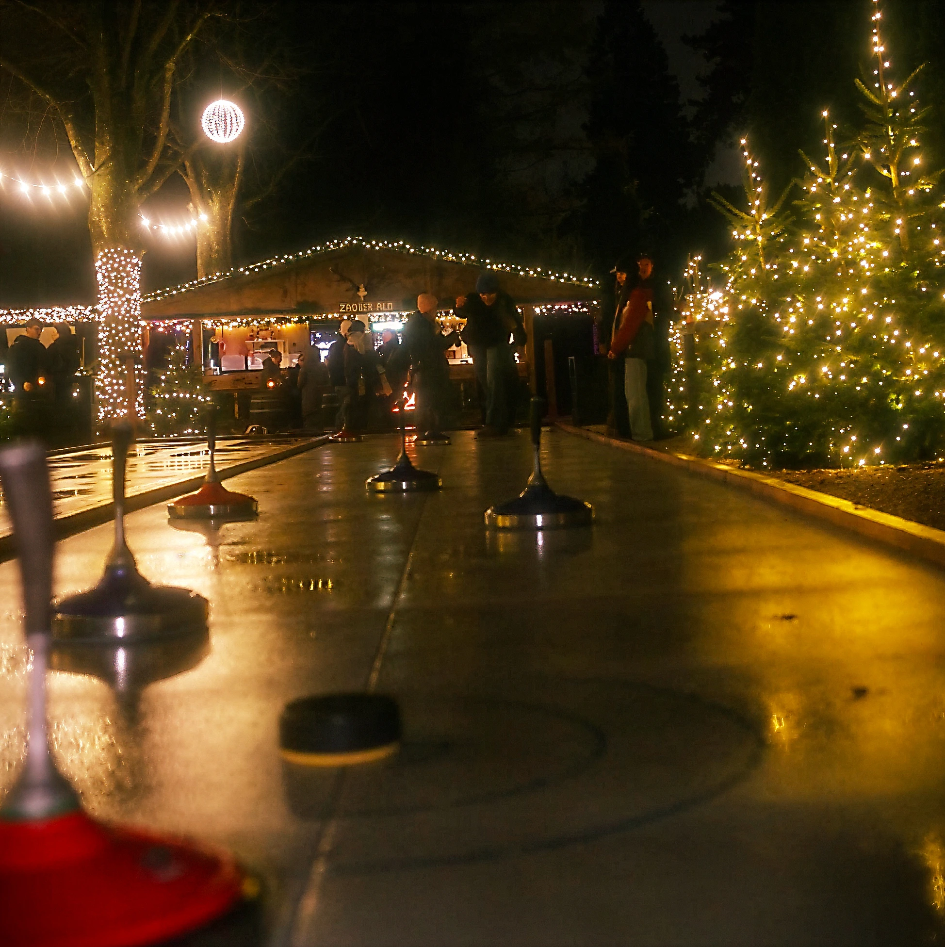 Eisstockschießen
